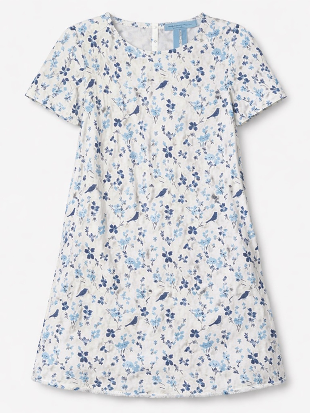 Draper James White Denim Dress Size 8 - Picture 2 of 8